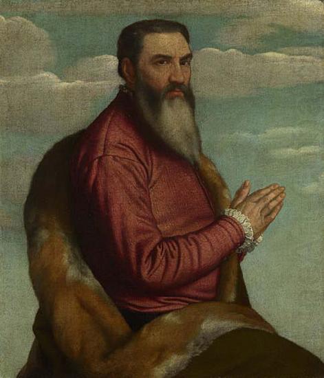 MORETTO da Brescia Praying Man with a Long Beard china oil painting image